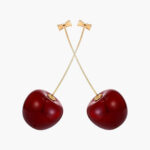 Realistic Cherry Earrings