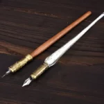 Vintage-Inspired Dip Fountain Pen Set - Image 4
